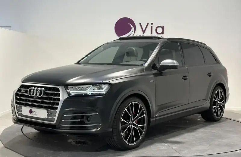 Noir Utilisé 2016 Audi SQ7 SUV | 39 990 € (Prix juste) - Image 1/4