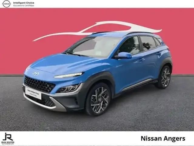 Bleu Occasion 2022 Hyundai Kona SUV | 20 990 € (Bon prix) - Image 1/4