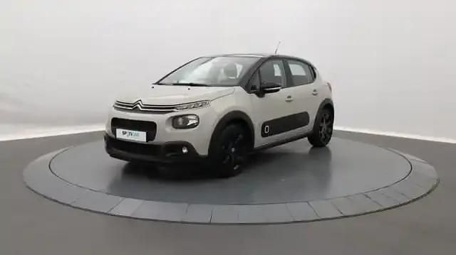 Beige clair Utilisé 2019 Citroën C3 PureTech Citadine | 11 190 € (Prix juste) - Image 1/4