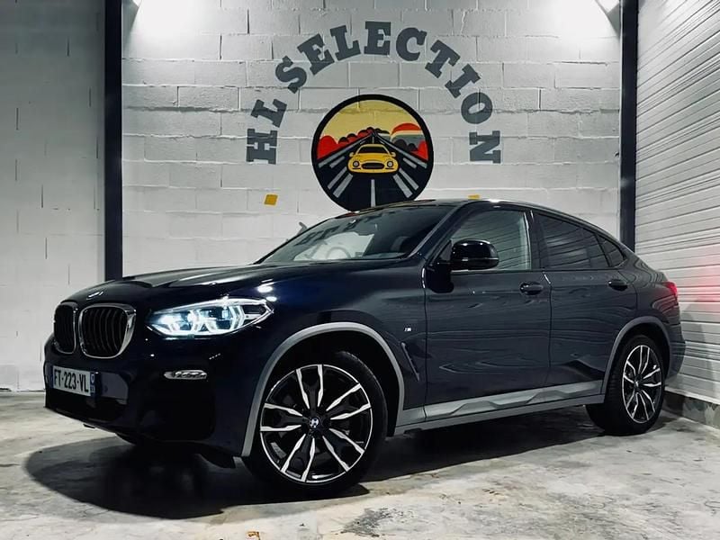 Bleu Utilisé 2020 BMW X4 Sport Line SUV | 38 990 € (Bon prix) - Image 1/4