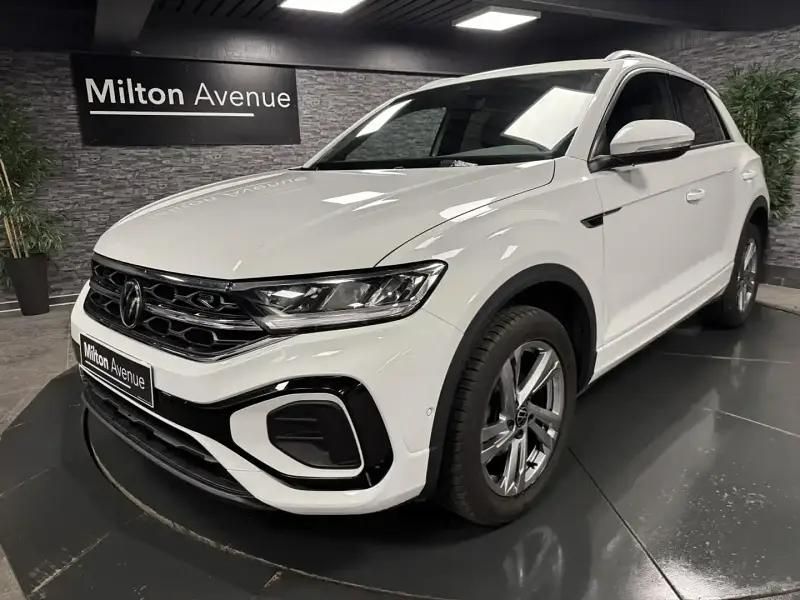 Blanc Utilisé 2022 VW T-Roc R-line SUV | 26 990 € (Bon prix) - Image 1/4