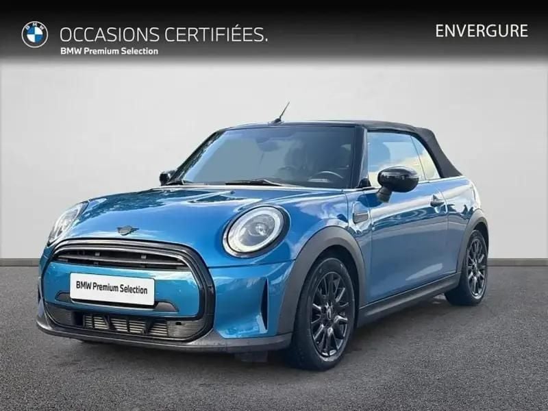 Bleu Utilisé 2021 Mini Cooper Cabriolet Chili Cabriolet | 25 950 € (Prix juste) - Image 1/4