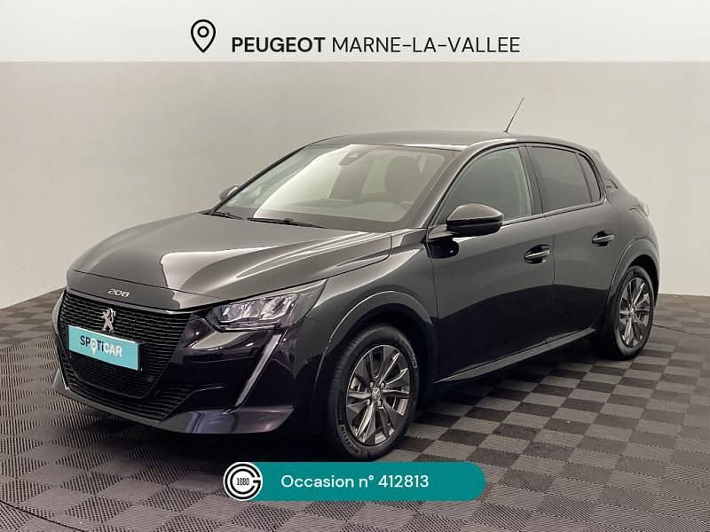 Noir Occasion 2021 Peugeot e-208 Style Citadine | 17 990 € (Prix cher) - Image 1/4