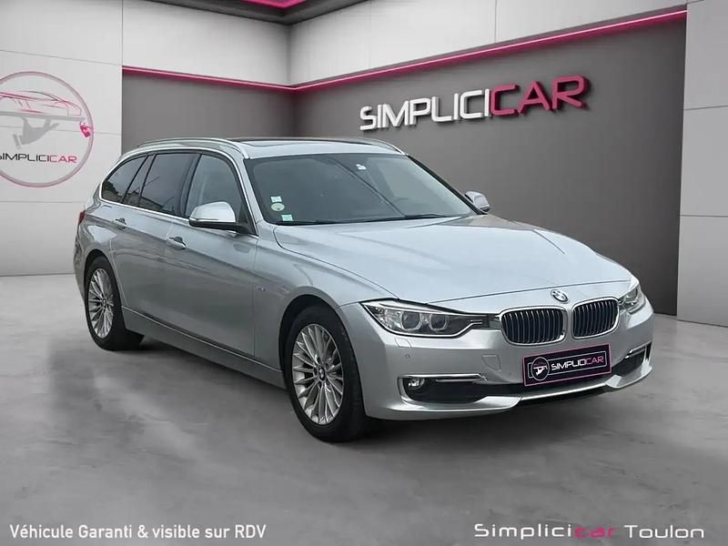 Gris Occasion 2014 BMW 318 Luxury Line Break | 15 980 € (Prix cher) - Image 1/4