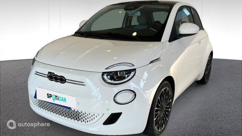 Blanc Utilisé 2021 Fiat 500e Berline | 15 480 € (Bon prix) - Image 1/4