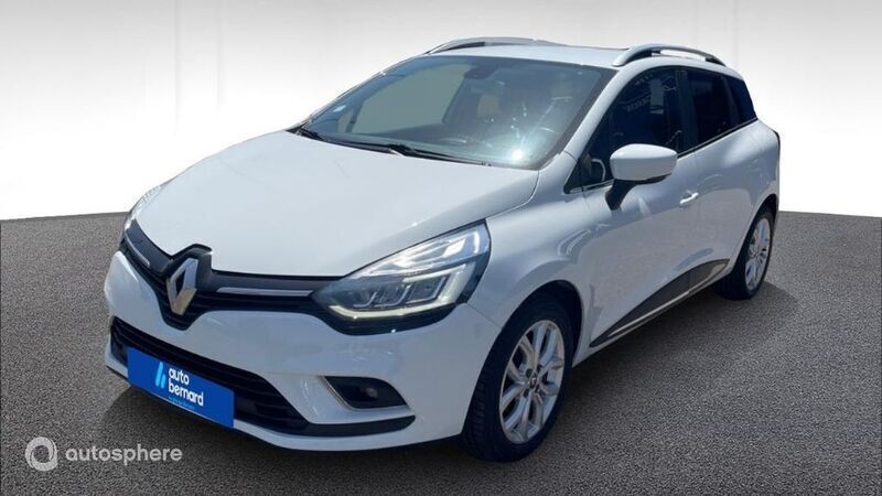 Blanc Utilisé 2017 Renault Clio GrandTour Intens Break | 10 290 € (Prix juste) - Image 1/4