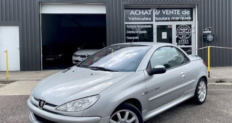 Occasion Peugeot 206 CC 110 ch (80 kW) 2006 Argent Cabriolet