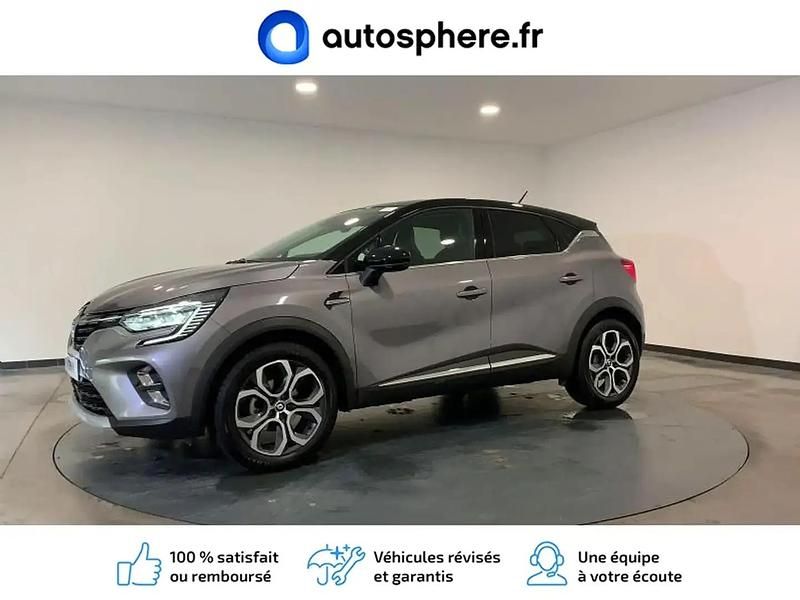 Gris cassiopee/noir etoile Occasion 2022 Renault Captur Intens SUV | 21 990 € (Prix assez cher) - Image 1/4