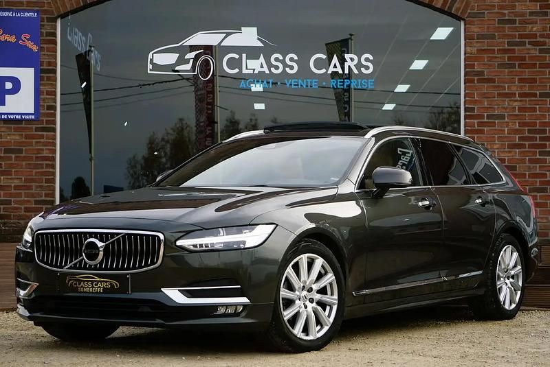 Gris Utilisé 2019 Volvo V90 Inscription Break | 23 990 € (Prix assez cher) - Image 1/4