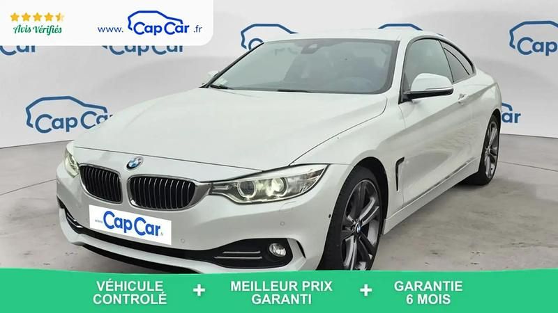 Blanc Utilisé 2016 BMW 420 Luxury Line Coupé | 17 990 € (Prix juste) - Image 1/4