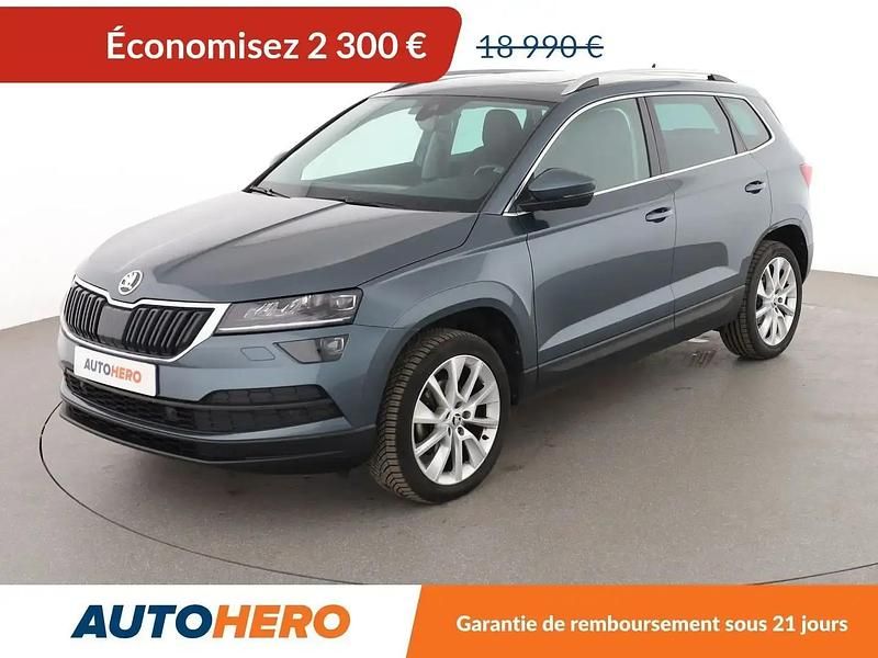 Gris Occasion 2019 Skoda Karoq Style SUV | 16 690 € (Prix juste) - Image 1/2