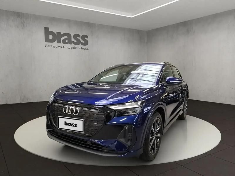 Bleu Occasion 2025 Audi Q4 e-tron Sport SUV | 47 100 € (Prix cher) - Image 1/4