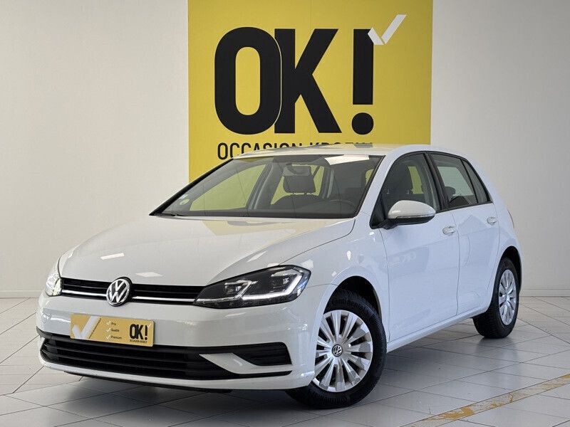 Blanc Utilisé 2018 VW Golf VII Trendline Berline | 15 490 € (Prix assez cher) - Image 1/4