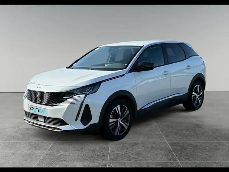 Blanc Utilisé 2022 Peugeot 3008 Allure SUV | 19 990 € (Bon prix) - Image 1/4