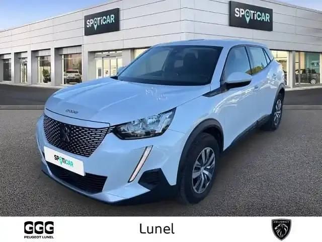 Blanc Occasion 2021 Peugeot e-2008 SUV | 12 470 € (Super prix) - Image 1/4