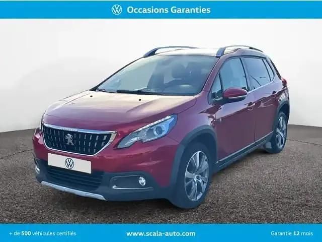 Rouge Occasion 2019 Peugeot 2008 S SUV | 9 990 € (Super prix) - Image 1/4