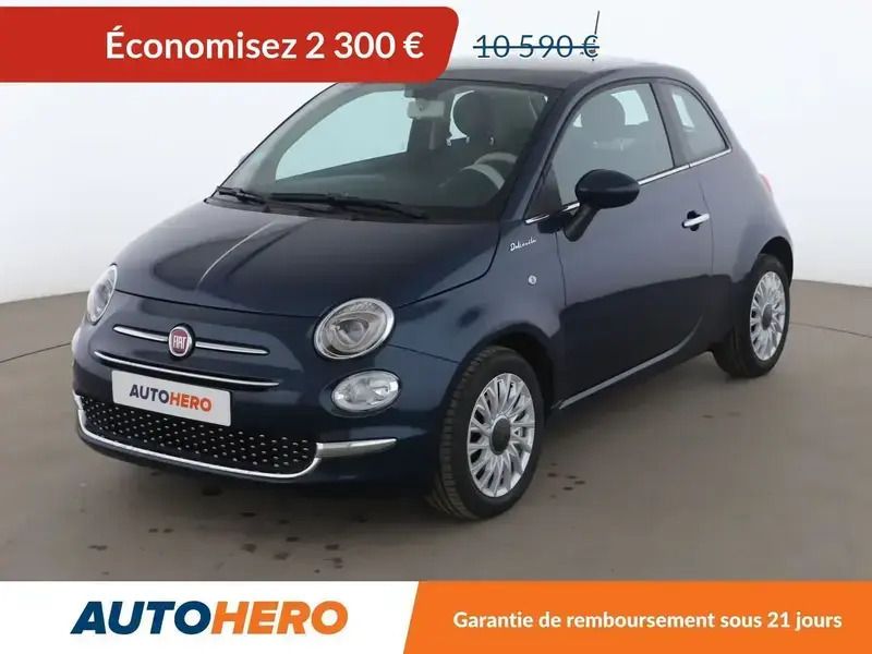 Bleu Utilisé 2022 Fiat 500 Dolcevita Citadine | 8 290 € (Super prix) - Image 1/2