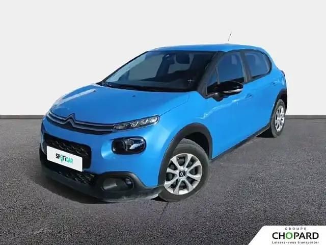 Occasion Citroën C3 PureTech 110 ch (80 kW) 2019 Bleu clair Berline
