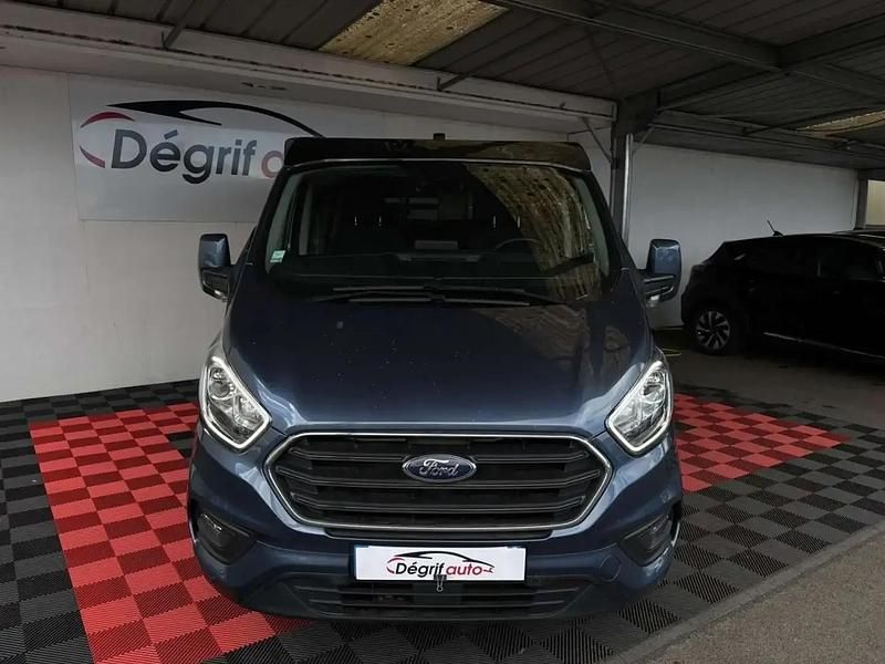 Occasion Ford Transit Custom Trend 171 ch (125 kW) 2023 Bleu Van