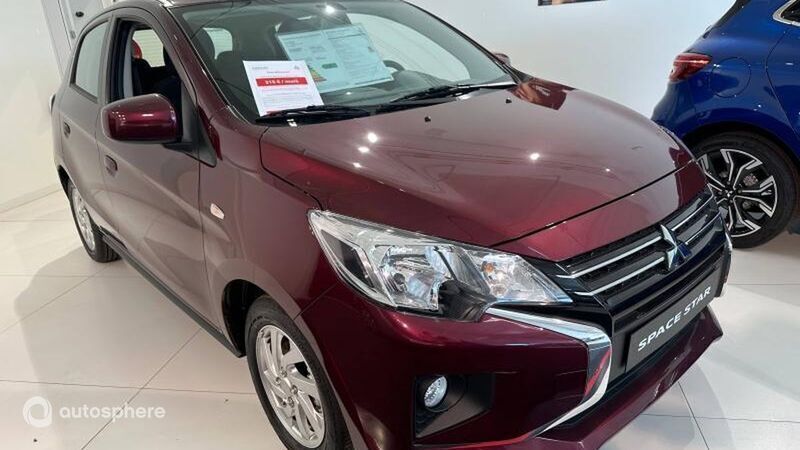 Rouge Nouvelle 2025 Mitsubishi Space Star Invite Berline | 16 290 € (Prix cher) - Image 1/4