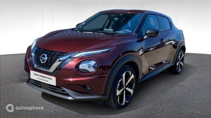 Rouge Utilisé 2021 Nissan Juke Tekna SUV | 18 449 € (Prix juste) - Image 1/4