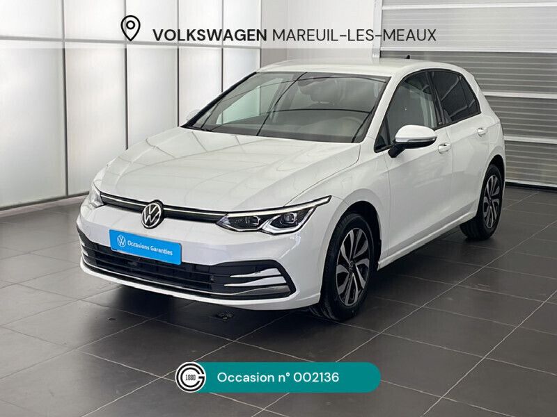 Blanc Utilisé 2021 VW Golf VIII Life Berline | 19 390 € - Image 1/4