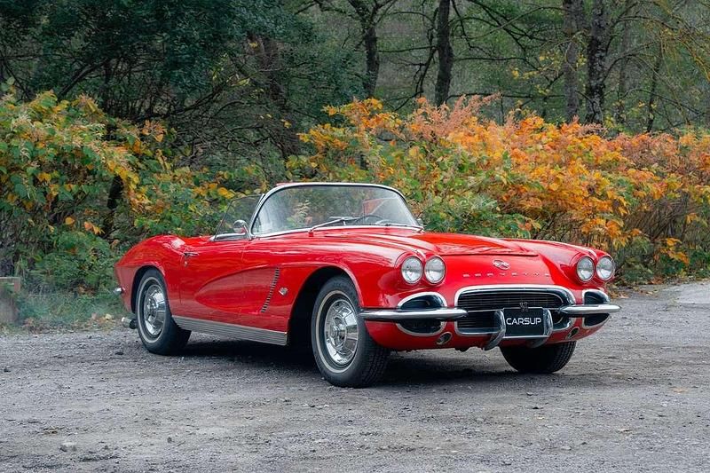 Occasion Chevrolet Corvette C1 294 ch (216 kW) 1962 Rouge Cabriolet