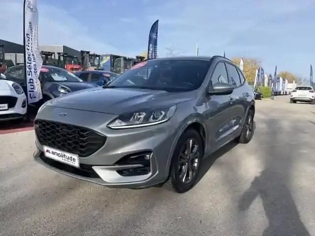 Gris Occasion 2022 Ford Kuga ST-Line SUV | 25 999 € (Prix juste) - Image 1/4