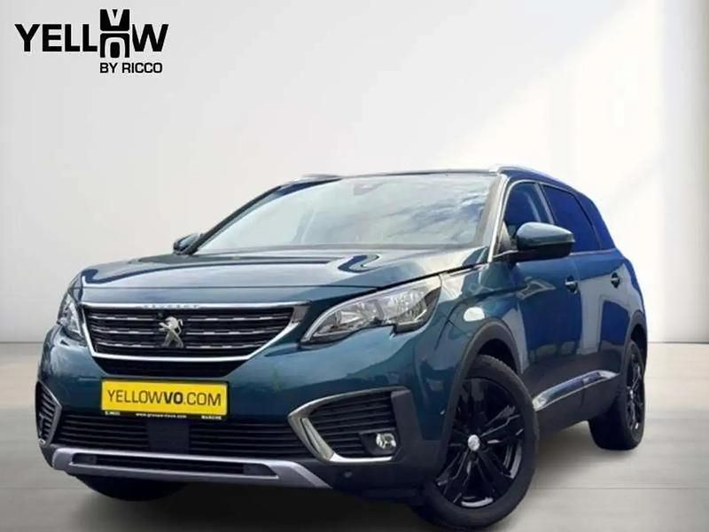 Bleu Utilisé 2018 Peugeot 5008 Allure Monospace | 17 939 € (Prix juste) - Image 1/4