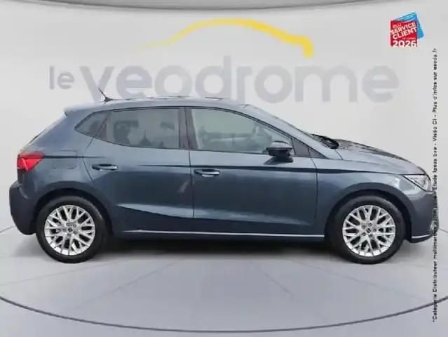 Occasion Seat Ibiza FR 117 ch (86 kW) 2025 Gris magnétique métallisée Citadine