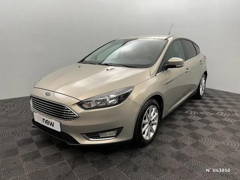 Occasion Ford Focus Titanium 125 ch (91 kW) 2016 Beige Berline