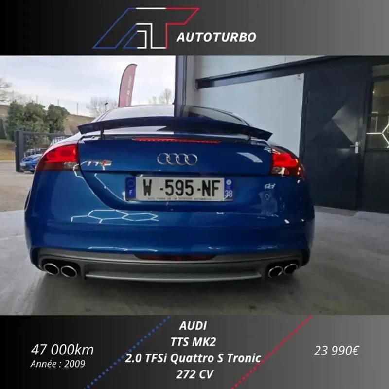 Occasion Audi TTS 276 ch (202 kW) 2009 Bleu Coupé