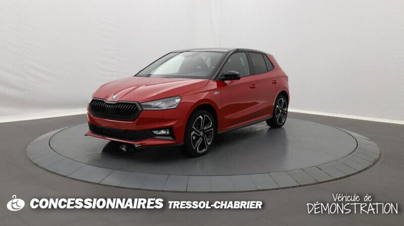Rouge Nouvelle 2025 Skoda Fabia Monte Carlo Berline | 23 990 € (Prix juste) - Image 1/4