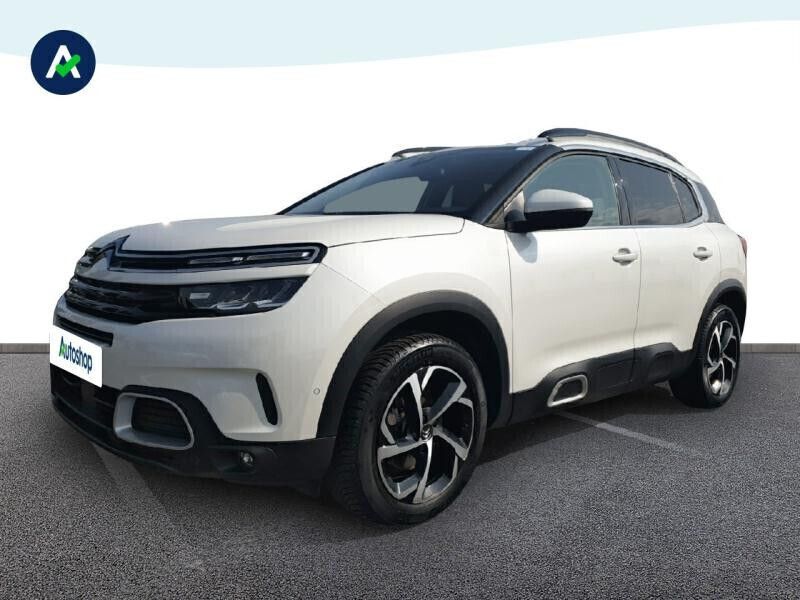 Blanc Utilisé 2022 Citroën C5 Aircross Shine SUV | 18 900 € (Prix juste) - Image 1/4