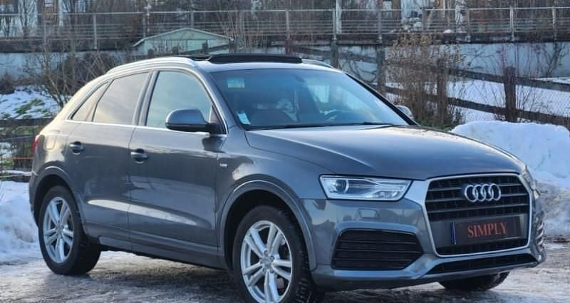 Gris Occasion 2017 Audi Q3 S-Line SUV | 19 990 € (Prix juste) - Image 1/4