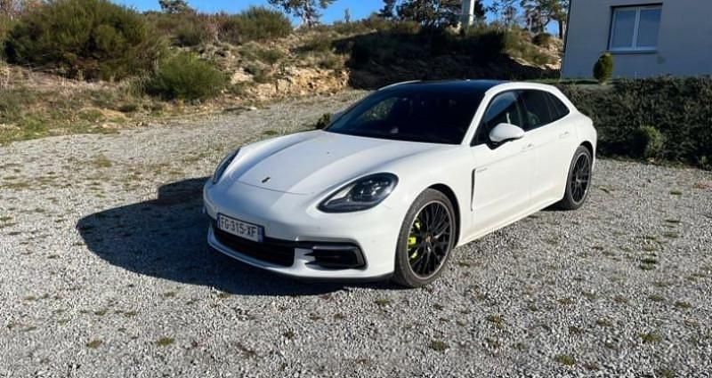 Blanc Utilisé 2018 Porsche Panamera S E-Hybrid Sport Turismo Berline | 95 500 € - Image 1/4