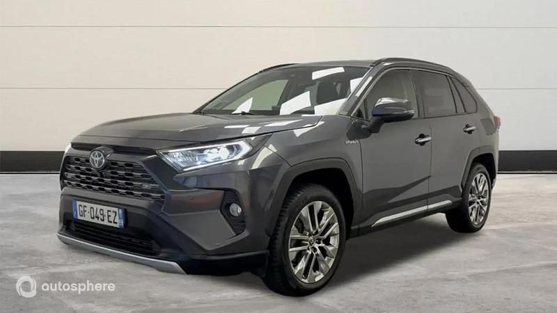 Gris Utilisé 2022 Toyota RAV4 Hybrid Lounge SUV | 37 599 € (Prix juste) - Image 1/4