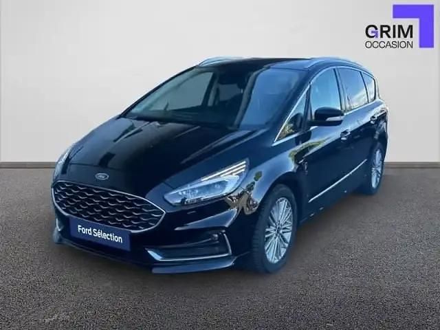 Shadow black (mica) Utilisé 2019 Ford S-MAX S Monospace | 33 590 € - Image 1/4
