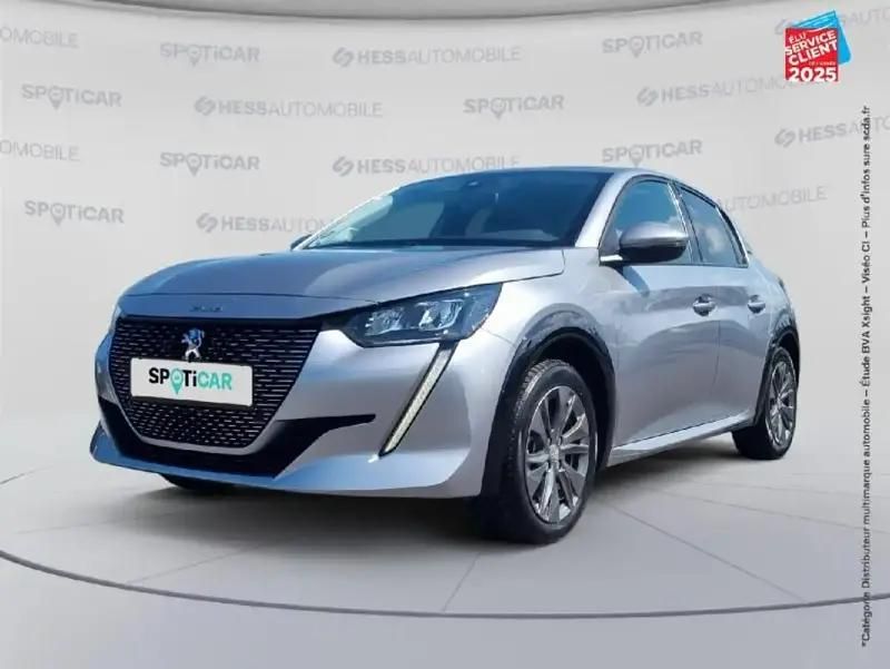 Gris Utilisé 2021 Peugeot e-208 Style Citadine | 13 499 € (Bon prix) - Image 1/2