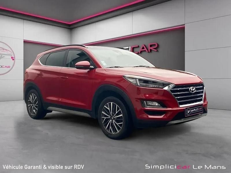 Rouge Occasion 2018 Hyundai Tucson Premium SUV | 14 480 € (Prix juste) - Image 1/4