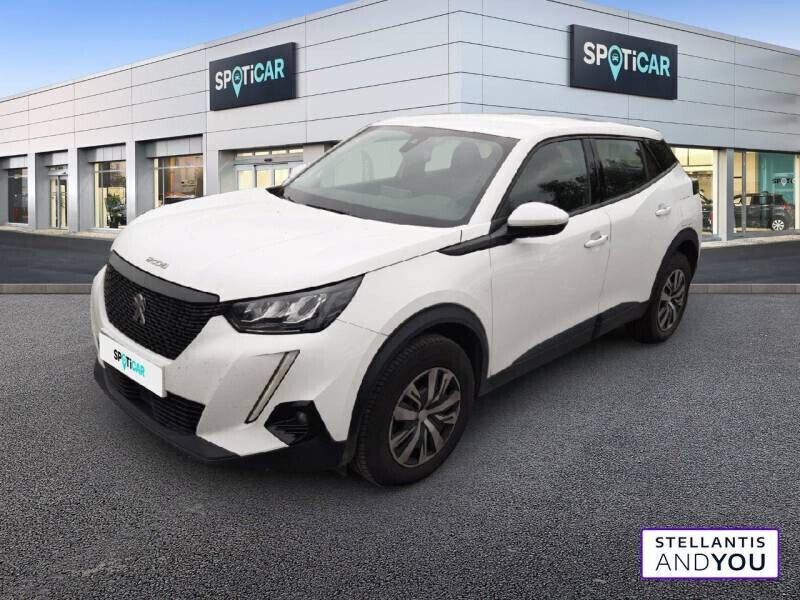 Blanc Utilisé 2021 Peugeot 2008 Business-Line SUV | 15 390 € (Bon prix) - Image 1/4