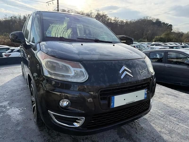 Noir Occasion 2009 Citroën C3 Picasso Exclusive Monospace | 3 990 € (Prix juste) - Image 1/4