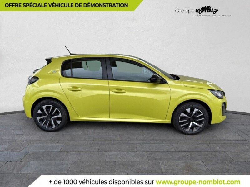 Occasion Peugeot e-208 Active 100 kW (136 ch) 2025 Jaune Citadine