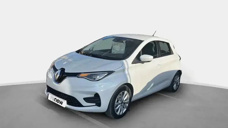 Blanc Utilisé 2019 Renault Zoe Zen Citadine | 9 990 € (Bon prix) - Image 1/4