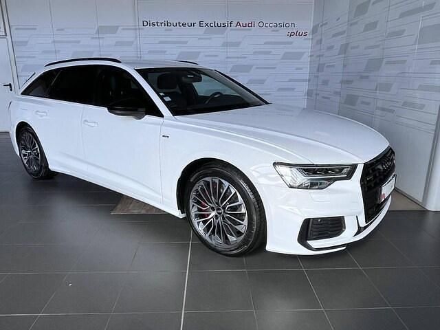 Blanc ibis Utilisé 2021 Audi A6 Competition Break | 39 990 € (Prix assez cher) - Image 1/3