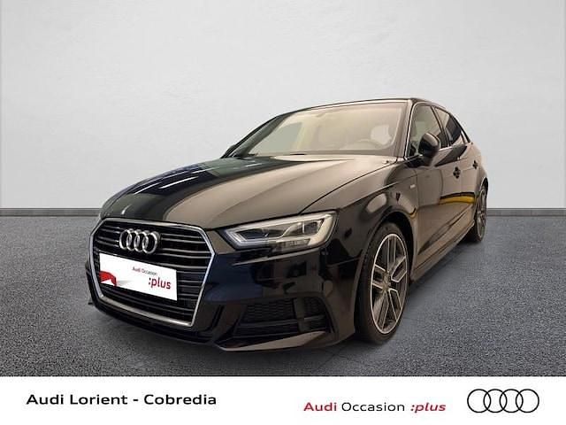 Noir brillant Occasion 2020 Audi A3 Sport | 17 990 € - Image 1/4