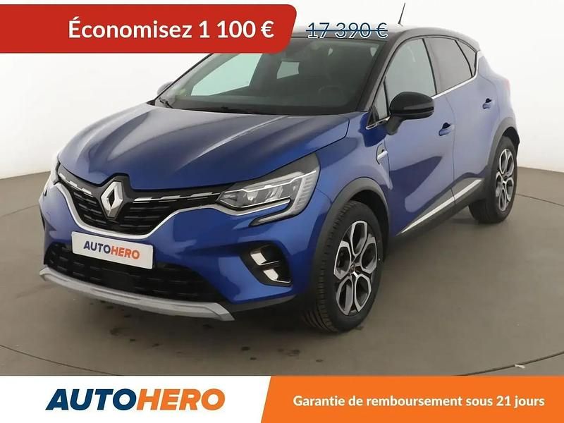 Bleu Utilisé 2020 Renault Captur Intens SUV | 16 290 € (Prix juste) - Image 1/2