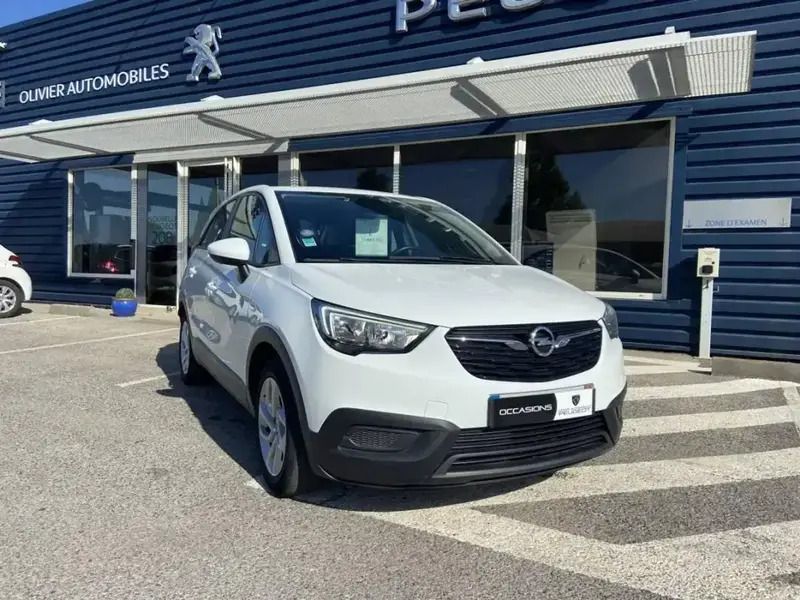 Blanc Utilisé 2019 Opel Crossland X Edition SUV | 11 490 € (Prix juste) - Image 1/4