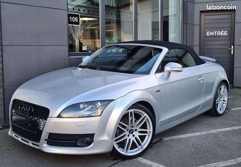 Occasion Audi TT Roadster S-Line 201 ch (147 kW) 2008 Gris Cabriolet