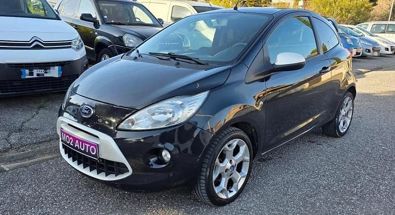Noir Occasion 2012 Ford Ka Titanium Citadine | 3 990 € (Bon prix) - Image 1/4